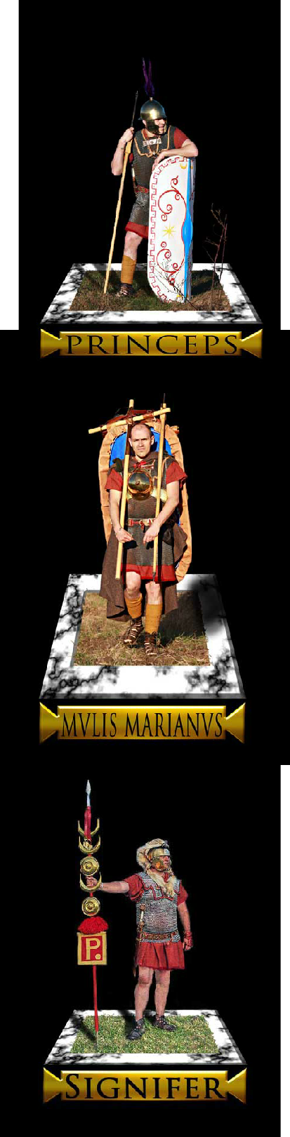 Princeps legionnaire Romain