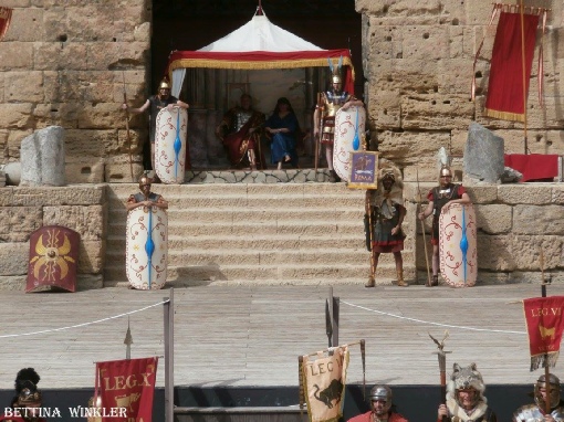 Romains au theatre antique d'Orange 2015