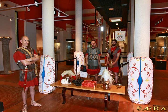 Nice Musée archéologique de Cimiez photos legion romaine 2013