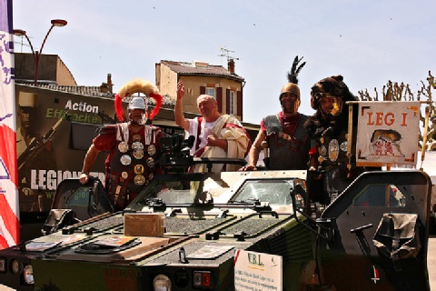 Oraison Legion romaine rencontre l'armée Francaise