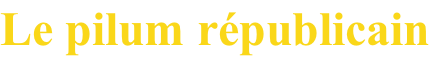Le pilum républicain